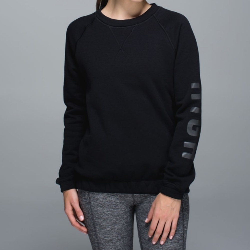 Lululemon Home Stretch "Mile High" Reflective Crew